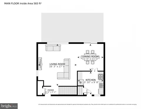 Floorplan - 8545 Geren Rd #23-1, Silver Spring, MD 20901 photo 1 of 3