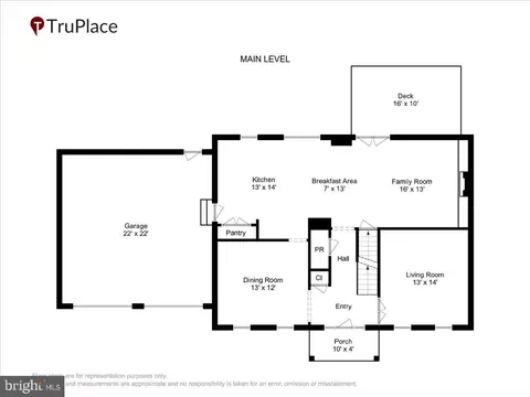 Floorplan - 2425 Hidden Valley Ln, Silver Spring, MD 20904 photo 1 of 3