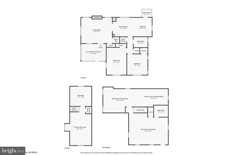 Floorplan - 314 Dale Dr, Silver Spring, MD 20910 photo 1 of 2
