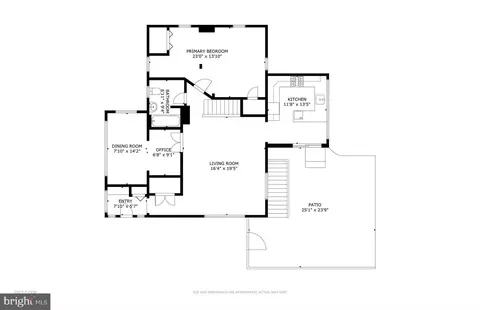Floorplan - 12312 Valleywood Dr, Silver Spring, MD 20902 photo 1 of 2