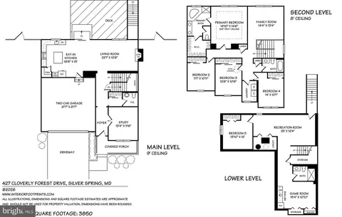Floorplan - 427 Cloverly Forest Dr, Silver Spring, MD 20905 photo 1 of 1