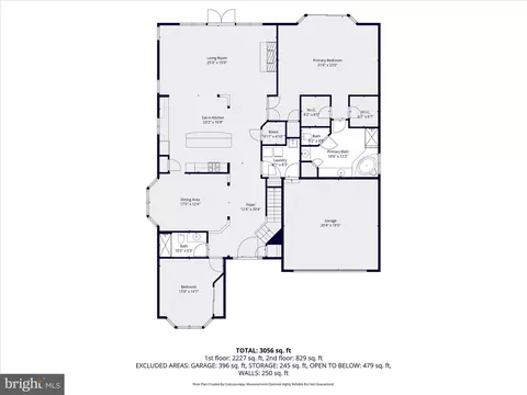 Floorplan - 3700 Glen Eagles Dr, Silver Spring, MD 20906 photo 1 of 3