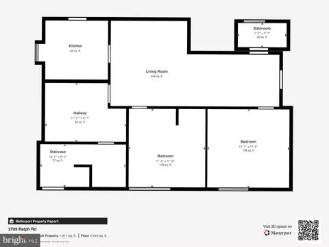 Floorplan - 3709 Ralph Rd, Silver Spring, MD 20906 photo 2 of 2