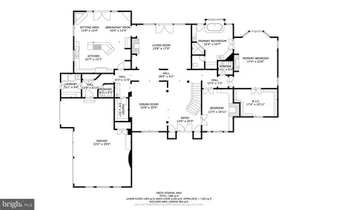 Floorplan - 11223 River View Dr, Potomac, MD 20854 photo 1 of 4
