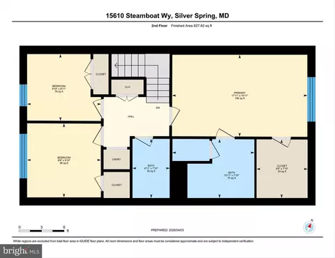 Floorplan - 15610 Steamboat Way, Silver Spring, MD 20906 photo 4 of 5