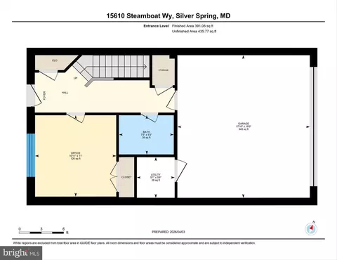 Floorplan - 15610 Steamboat Way, Silver Spring, MD 20906 photo 5 of 5