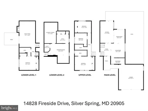 Floorplan - 14828 Fireside Dr, Silver Spring, MD 20905 photo 5 of 5