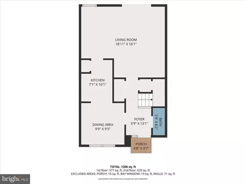 Floorplan - 17413 Hoskinson Rd, Poolesville, MD 20837 photo 1 of 3