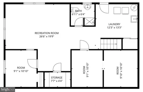 Floorplan - 10508 Sweepstakes Rd, Damascus, MD 20872 photo 2 of 2
