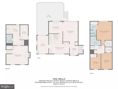 Floorplan - 1005 Ruppert Rd, Silver Spring, MD 20903 photo 1 of 1
