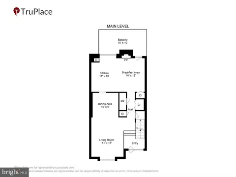Floorplan - 1406 Casino Cir, Silver Spring, MD 20906 photo 1 of 4