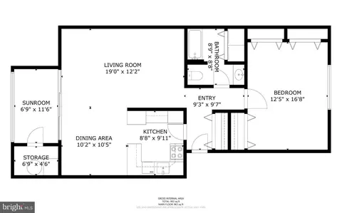 Floorplan - 3382 Chiswick Ct #51-2D, Silver Spring, MD 20906 photo 1 of 1