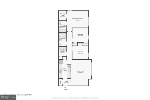 Floorplan - 14018 Valleyfield Dr #6-7, Silver Spring, MD 20906 photo 1 of 1