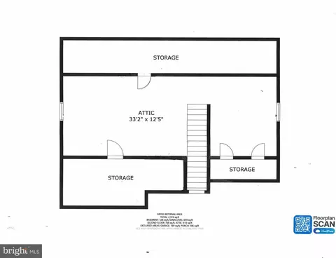 Floorplan - 9421 Thornhill Rd, Silver Spring, MD 20901 photo 4 of 4