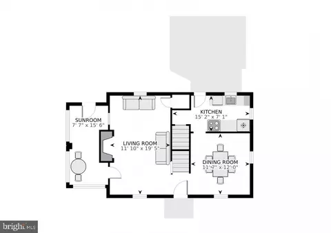 Floorplan - 10015 Markham St, Silver Spring, MD 20901 photo 1 of 3
