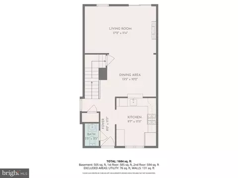 Floorplan - 1314 Alderton Ln, Silver Spring, MD 20906 photo 2 of 4