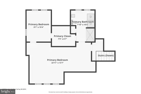 Floorplan - 9120 Glenridge Rd, Silver Spring, MD 20910 photo 2 of 4