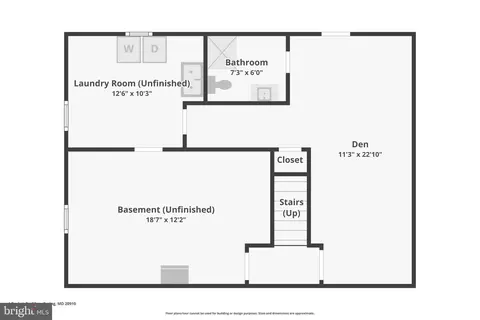 Floorplan - 4 Burket Ct, Silver Spring, MD 20910 photo 1 of 4