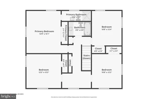 Floorplan - 4 Burket Ct, Silver Spring, MD 20910 photo 3 of 4