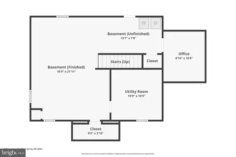 Floorplan - 213 Lexington Dr, Silver Spring, MD 20901 photo 1 of 4