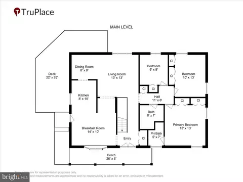 Floorplan - 11807 Stonington Pl, Silver Spring, MD 20902 photo 2 of 3