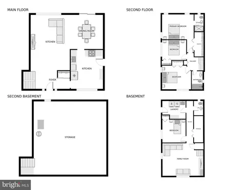 Floorplan - 1008 Robroy Dr, Silver Spring, MD 20903 photo 1 of 4
