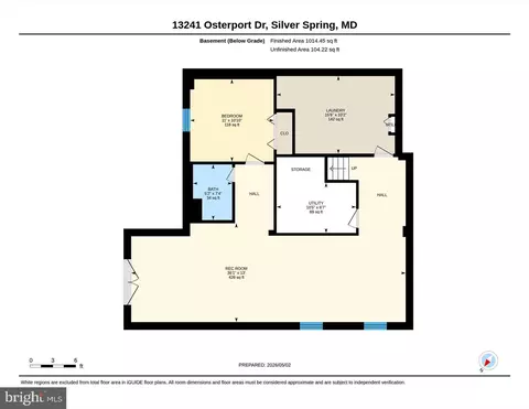 Floorplan - 13241 Osterport Dr, Silver Spring, MD 20906 photo 6 of 6
