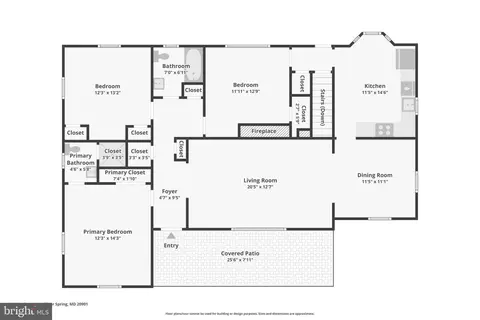 Floorplan - 400 Southwest Dr, Silver Spring, MD 20901 photo 2 of 3