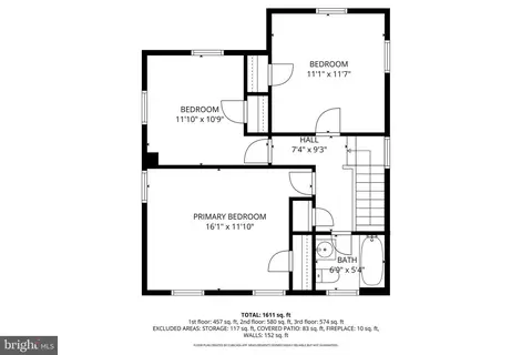 Floorplan - 1908 Brisbane St, Silver Spring, MD 20902 photo 2 of 4