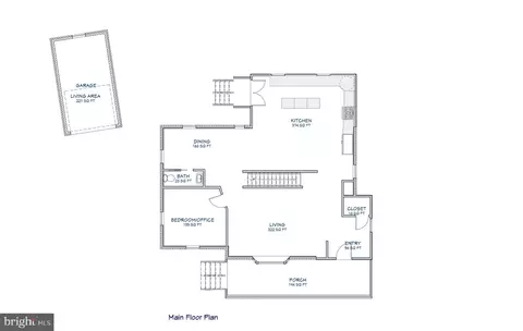 Floorplan - 601 Ray Dr, Silver Spring, MD 20910 photo 2 of 3