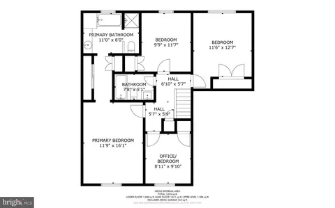 Floorplan - 14408 Culp Ct, Silver Spring, MD 20905 photo 2 of 4