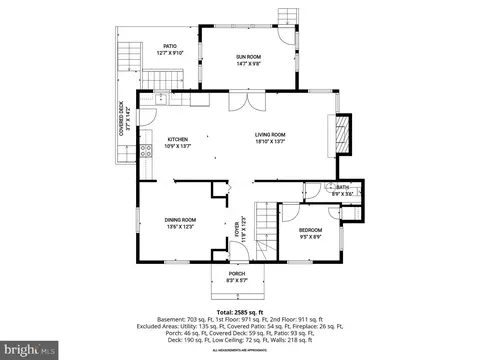 Floorplan - 10318 Parkman Rd, Silver Spring, MD 20903 photo 1 of 4