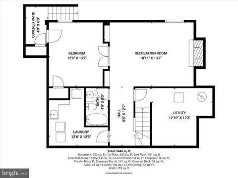 Floorplan - 10318 Parkman Rd, Silver Spring, MD 20903 photo 3 of 4