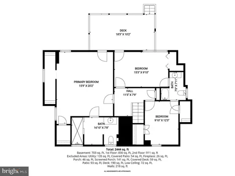 Floorplan - 10318 Parkman Rd, Silver Spring, MD 20903 photo 2 of 4
