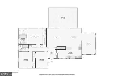 Floorplan - 10410 Gary Rd, Potomac, MD 20854 photo 2 of 2