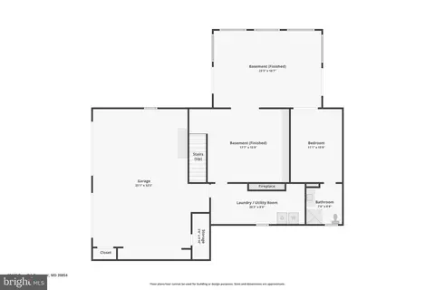 Floorplan - 10410 Gary Rd, Potomac, MD 20854 photo 1 of 2