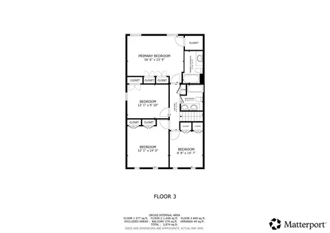 Floorplan - 15108 Centergate Dr, Silver Spring, MD 20905 photo 2 of 3