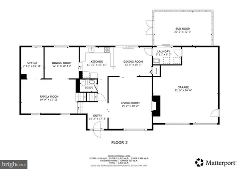 Floorplan - 2304 Hidden Valley Ln, Silver Spring, MD 20904 photo 1 of 3