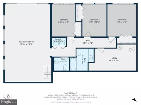 Floorplan - 401 Willington Dr, Silver Spring, MD 20904 photo 2 of 3