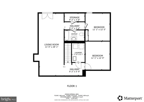 Floorplan - 2205 Blue Valley Dr, Silver Spring, MD 20904 photo 1 of 3