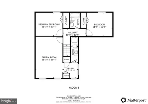 Floorplan - 2205 Blue Valley Dr, Silver Spring, MD 20904 photo 3 of 3
