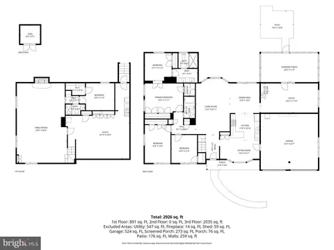 Floorplan - 14412 Sandy Ridge Rd, Silver Spring, MD 20904 photo 1 of 1