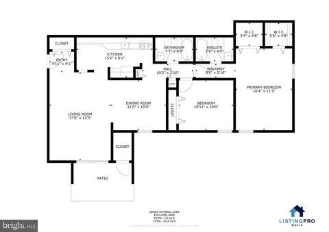 Floorplan - 2305 Greenery Ln #T-2-3, Silver Spring, MD 20906 photo 1 of 1