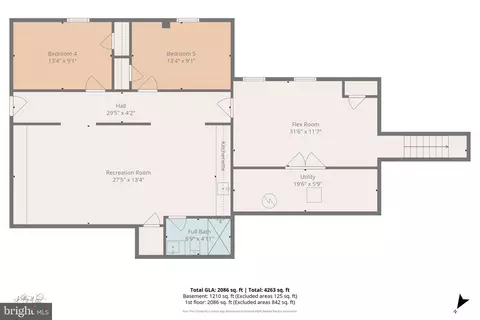 Floorplan - 206 Shaw Ave, Silver Spring, MD 20904 photo 2 of 3
