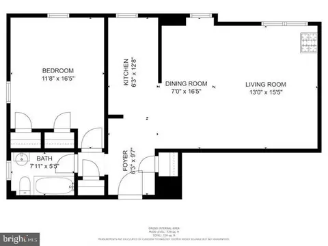 Floorplan - 2214 Colston Dr #201, Silver Spring, MD 20910 photo 1 of 1
