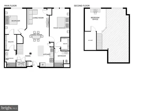 Floorplan - 1201 E West Hwy #410, Silver Spring, MD 20910 photo 3 of 3
