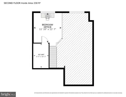 Floorplan - 1201 E West Hwy #410, Silver Spring, MD 20910 photo 2 of 3