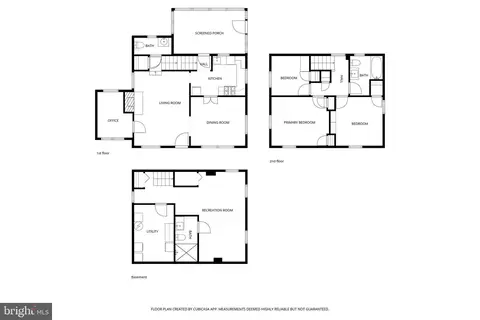 Floorplan - 202 Baden St, Silver Spring, MD 20901 photo 4 of 5