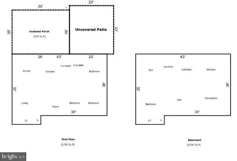 Floorplan - 1007 Venice Dr, Silver Spring, MD 20904 photo 1 of 1
