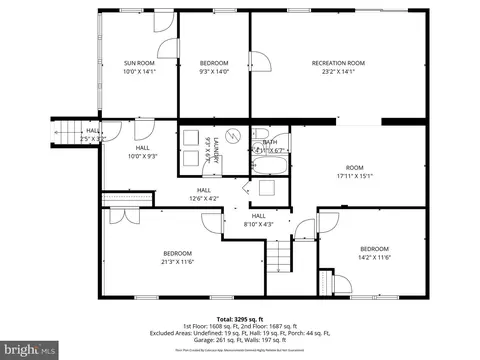 Floorplan - 19213 Wootton Ave, Poolesville, MD 20837 photo 1 of 3
